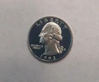 1993-S Washington Quarter Proof — photo from another recent sale