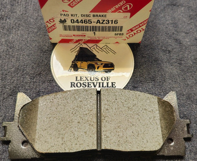FRONT TOYOTA CAMRY NEW BRAKE PADS GENUINE OEM LEXUS ES350/300H 04465-AZ316 07-18