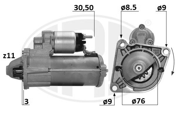 Messmer Starter 1.4 KW FüR Fiat Doblo GroßRaumlimousine 1.6 D Multijet Tipo-image