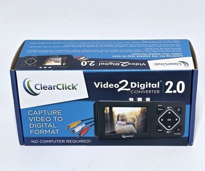 ClearClick Video to Digital Converter 2.0 Second Generation, NEW 