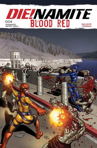 DIENAMITE BLOOD RED #4 CVR A EJ SU (VF/NM)