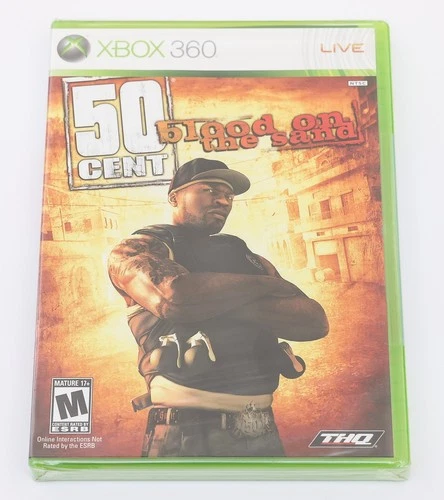 50 Cent Blood on the Sand - XBOX 360 NTSC US Canada Release - New & Sealed