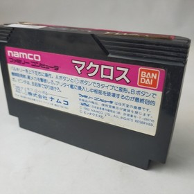 Super Dimension Fortress Macross Bandai pre-owned Famicom NES