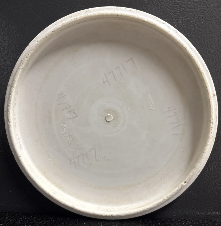 Dynamic Discs Classic Hard Judge 176g White Old Flight Numbers 2/4/0/0.5 Used - Image 2 of 4