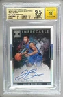 Jalen Brunson 2018 Panini Impeccable Holo Silver Rookie RC Auto /25 BGS 9.5/10