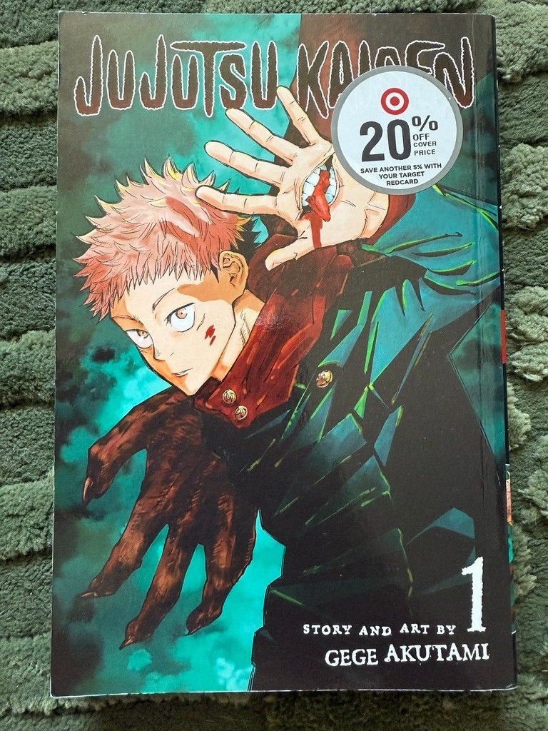 呪術廻戦-Jujutsu Kaisen Vol 1 English Manga by Gege Akutami