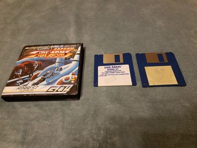 Capcom: Side Arms (Atari ST, 1987)Case And Discs Only 