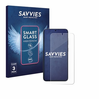 3x Displayschutzglas für Samsung Galaxy S25 Panzerfolie