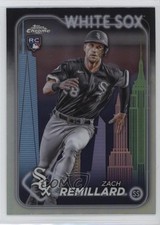 2024 Chrome Fanatics Fest Exclusive Big Apple Refractor Zach Remillard #155 12eq