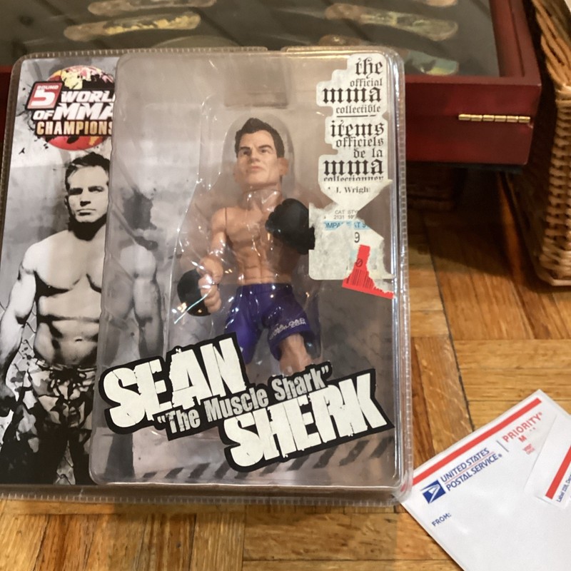 Sean Sherk UFC action figure NIB MMA NIP Round 5 Ultimate Fighting Championship