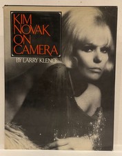 "Kim Novak on Camera" by Larry Kleno. Hardcover. Dust Jacket First Edition
