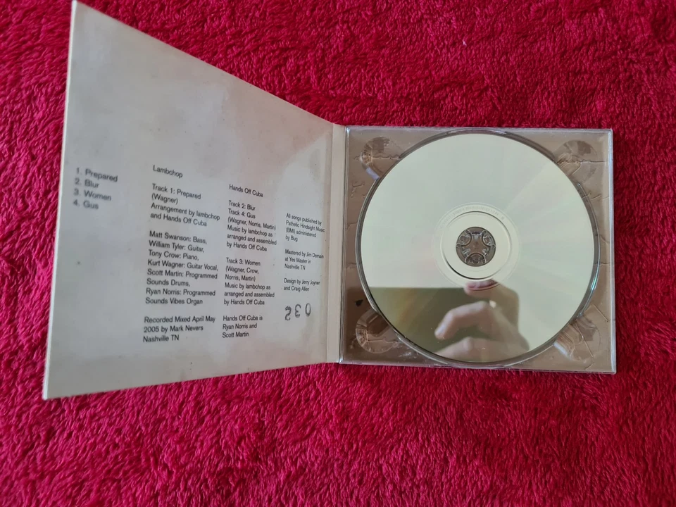 CD Lambchop And Hands Off Cuba CoLAB EP DIGIPAK Merge Records - Bild 2 von 4