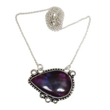 Pendant Silver  Peridot Labradorite Gemstone Jewelry Sterling 2.5