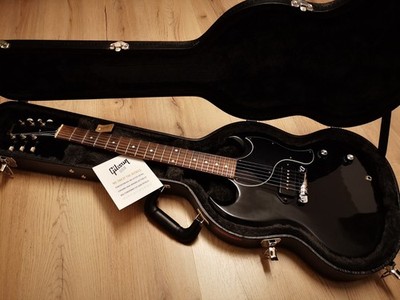 Gibson SG Junior 60´s, Ebony, Black, selten