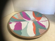 Crate & Barrel CAPRICE FLORAL 14  Melamine Se...