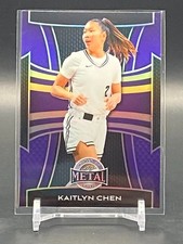 2025 Leaf Metal Women of Sport Kaitlyn Chen Purple Prismatic #/6 Valkyries #60