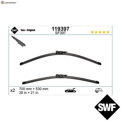 WISCHBLATT 119397 FÜR MERCEDES-BENZ M272.945 M276.826/825 3.0L M272.967 3.5L