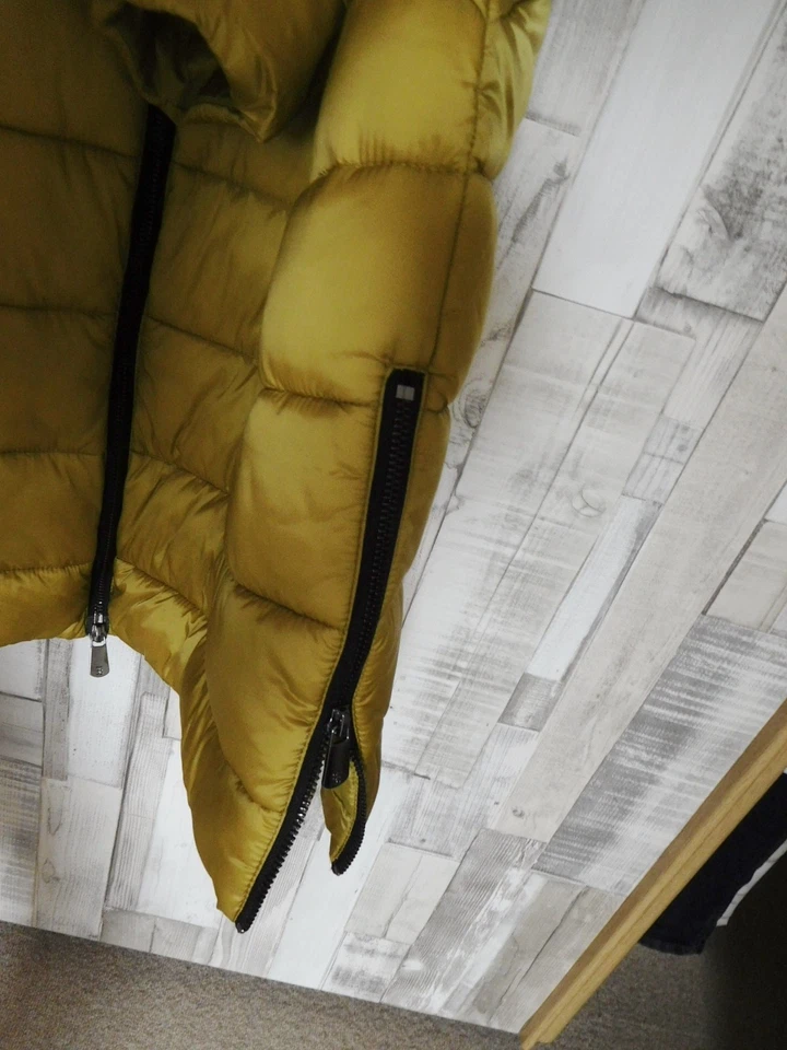 CANDA- warmer Steppmantel- gelb,  Kapuze, tip top - Bild 4 von 4