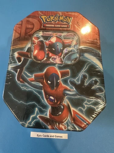 ( DEOXY EX TIN ) - Pokemon 2013 - NEW Sealed - Black & White Team Plasma Pack