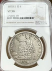 1878-S Silver Trade Dollar $1 NGC VF30