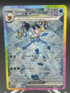 Glaceon ex 150/131 Prismatic Evolutions Holo (Mint/Near Mint Condition)