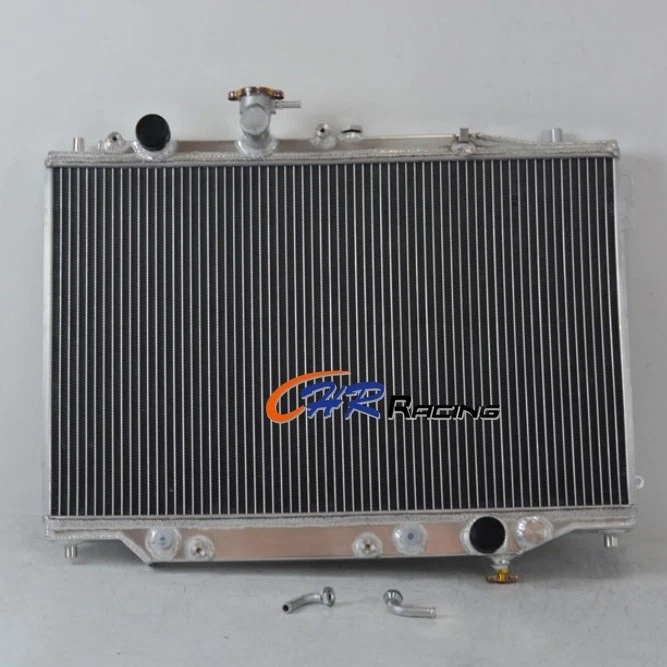 Radiador de aluminio para Mazda 626 GD102/GV102 F2T 4cyl 2.2L AT 1987-1997 Foto 3 de 4