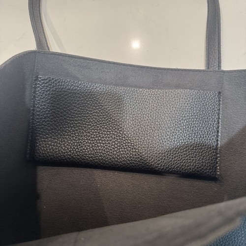 Vince Camuto Vegan Leather Tote Bag Black - Picture 4 of 6