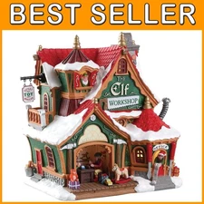 Santa's Wonderland Elf Workshop Figurine