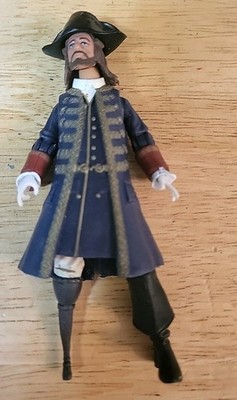 Pirates of the Caribbean Barbossa フィギュア Pirates of the Caribbean Hector Barbossa 4.5