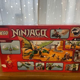 LEGO Ninjago 70593 The Green NRG Dragon 5 Minifigs Box Manual