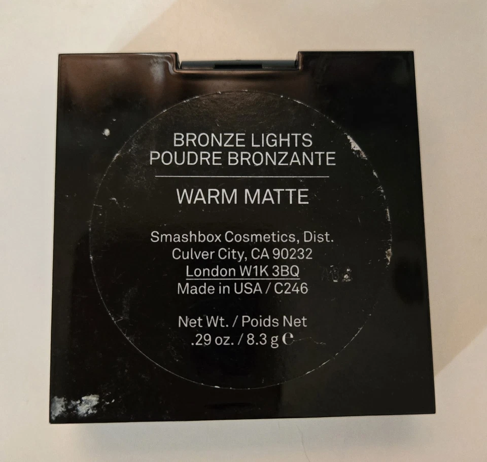 SMASHBOX COSMETICS * BRONZE LIGHTS BRONZER COMPACT * WARM MATTE * NEW FULL SIZE - Image 3 of 4
