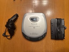 Panasonic SL-S231C Portable Car CD Player XBS Anti Shock Tested Works