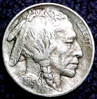 1915 BUFFALO NICKEL...FREE SHIPPING!......MIN. BID .01 & NO RESERVE!