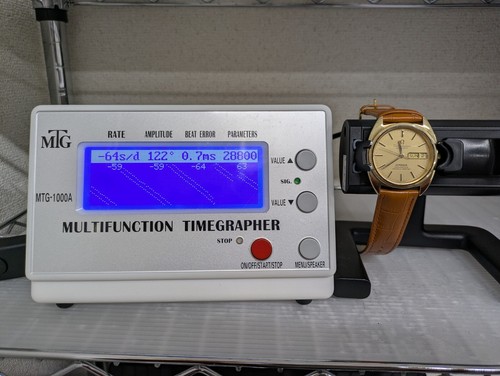 **NEAR MINT** Vintage OMEGA Constellation Cal.1021 Automatic Gold Dial 35mm Mens - Picture 18 of 18