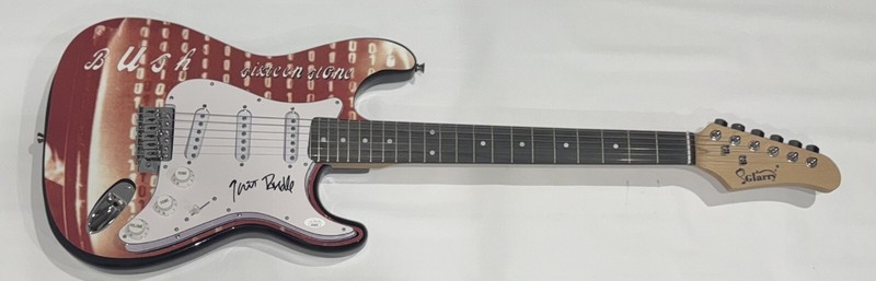 GAVIN ROSSDALE SIGNED CUSTOM BUSH SIXTEEN STONE ELECTRIC GUITAR JSA COA