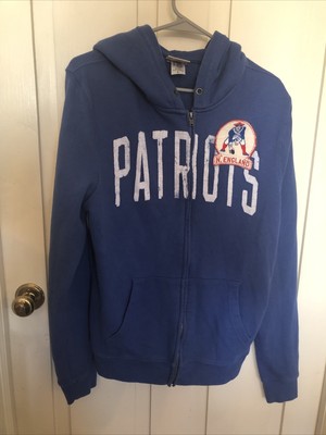 new england patriots full zip hoodie