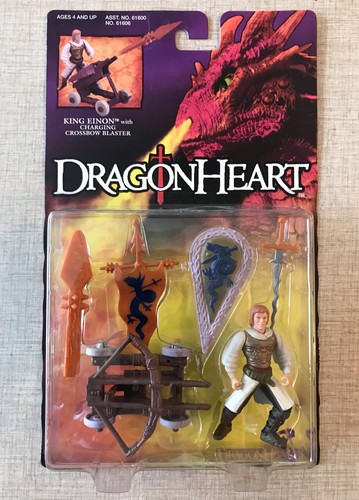 Dragonheart KING EINON Action Figure Mint on Excellent Card! 1995 Kenner - 第 1/5 張圖片