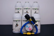 Proseal, Envirosafe Proseal, 6 cans (4oz, 113 grams) with 1234yf Economy Gauge