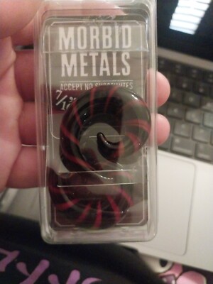 Morbid Metals 7/16in Glass Taper Spiral 