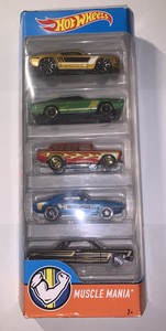 hot wheels muscle mania 5 pack