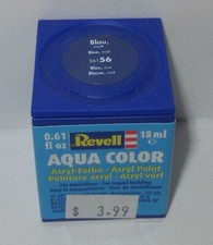 Revell Aqua Color Acrylic Paint 18ml Matt Blue 56 36156 NEW