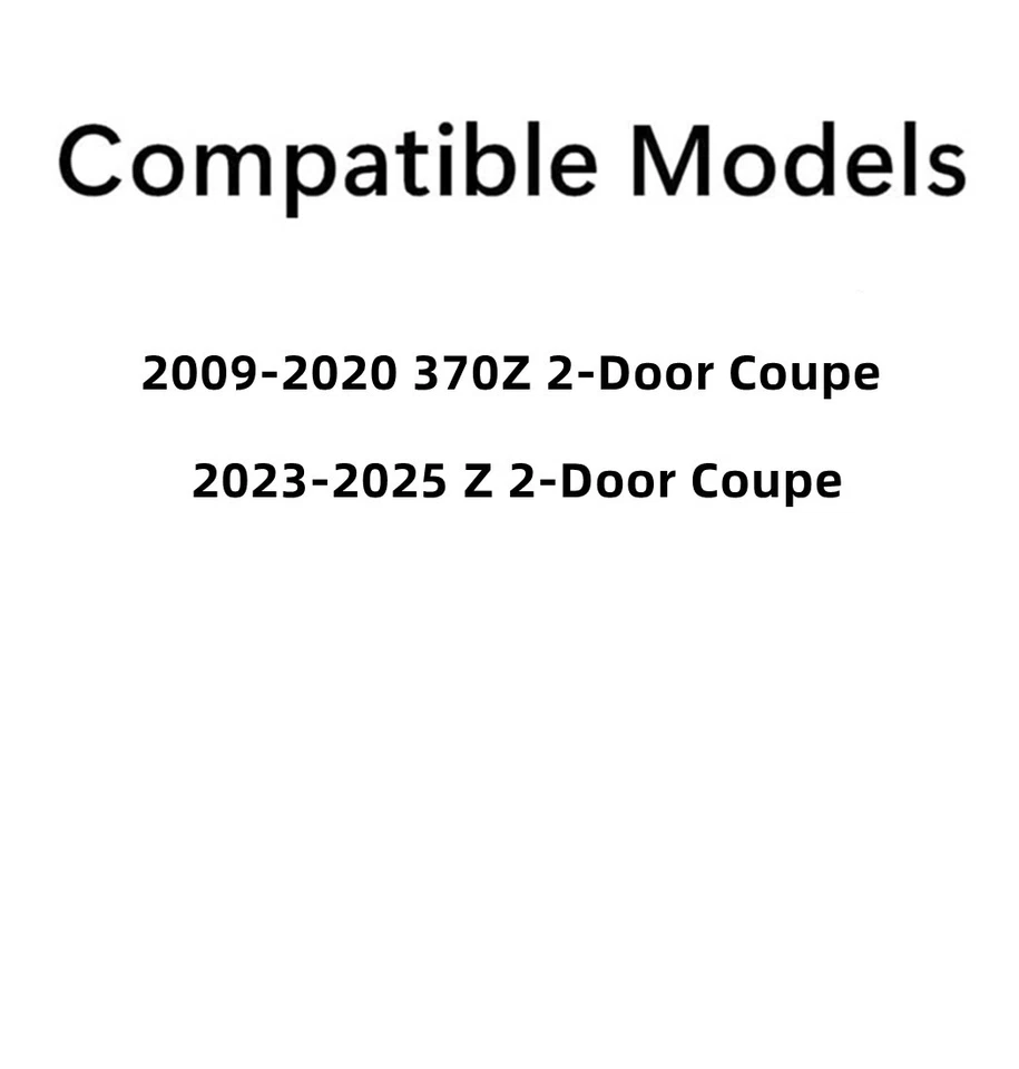 Se adapta a 09-20 Nissan 370Z / 23-25 Z cupé conductor puerta lateral izquierda ventana vidrio Foto 3 de 4