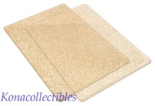 Sizzix Bigz Gold Glitter Cutting Pads 1 Pair 662140