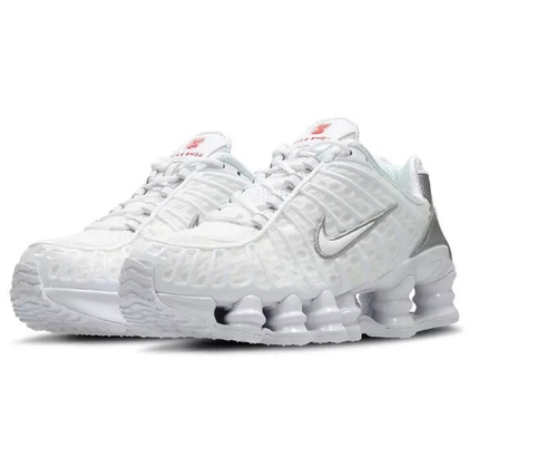 Scarpa Sneakers Nike Shox TL Bianche White Unisex Dal 40 al 45 Originali - Foto 3 di 5