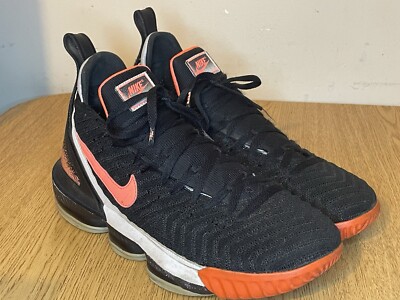 lebron 16 black lava