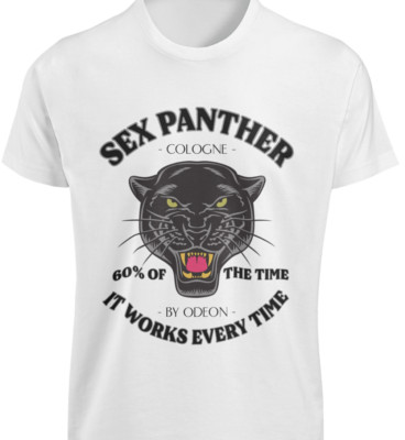 Sex Panther Cologne T-SHIRT S-3XL Ron Burgundy Anchorman