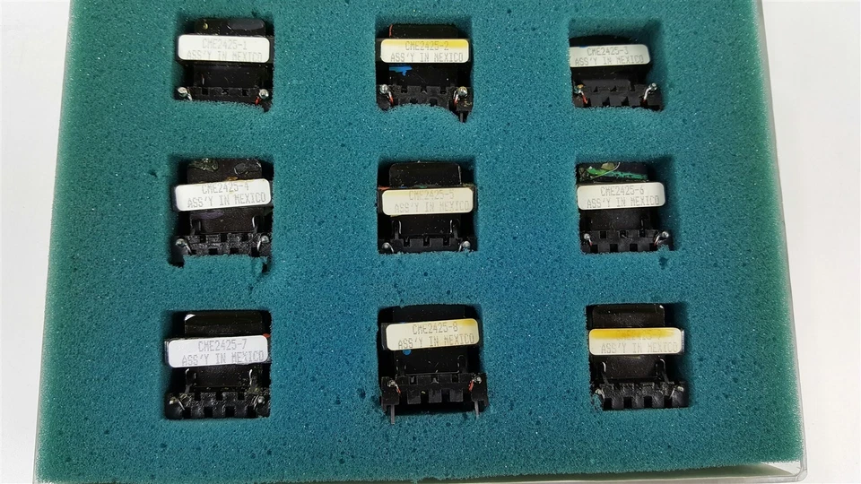 Set of 9 Triad Magnetek CME2425 E - Core Common Mode Inductor - Image 2 of 3