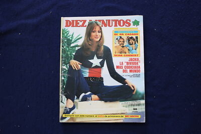 1975 MARCH 29 DIEZ MINUTOS MAGAZINE - LAURA BERNARD - SPANISH COVER - E 23730