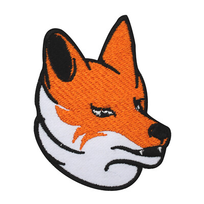 Patch Brodé Fox Racing 4x3,5 Pouces - À Coudre Ou à Repasser, Personnalisez Vos Fringues !