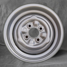 15 Zoll Felgen Stahlrad 4,5x15" 5x130 ET42 71,6 Silber Porsche 356 C 901 911 ...